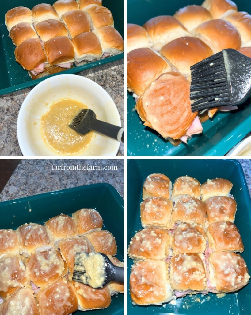 The Best Ham, Swiss Cheese and Tangy Mustard Hawaiian Roll Sliders Recipe!