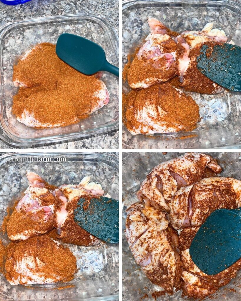 Easy Grilled Tandoori Chicken Thighs Recipe!