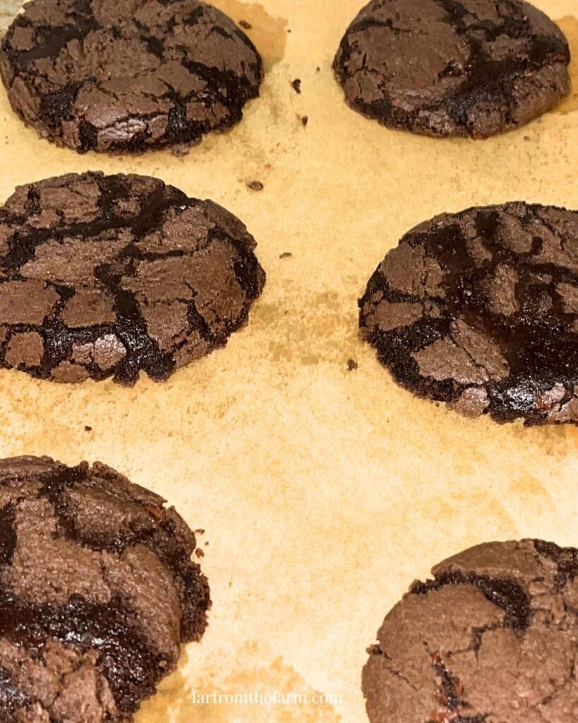 The Best Crumbl Copycat Chocolate Cookie Recipe Using Box Cake Mix!
