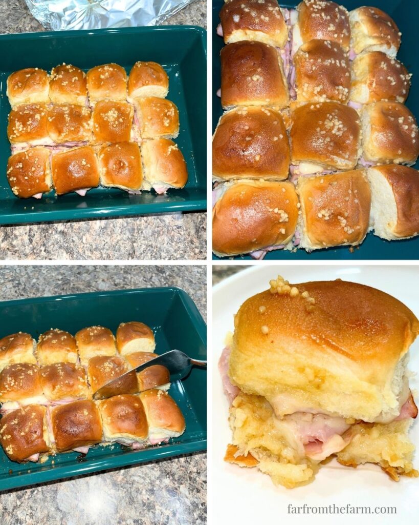 The Best Ham, Swiss Cheese and Tangy Mustard Hawaiian Roll Sliders Recipe!