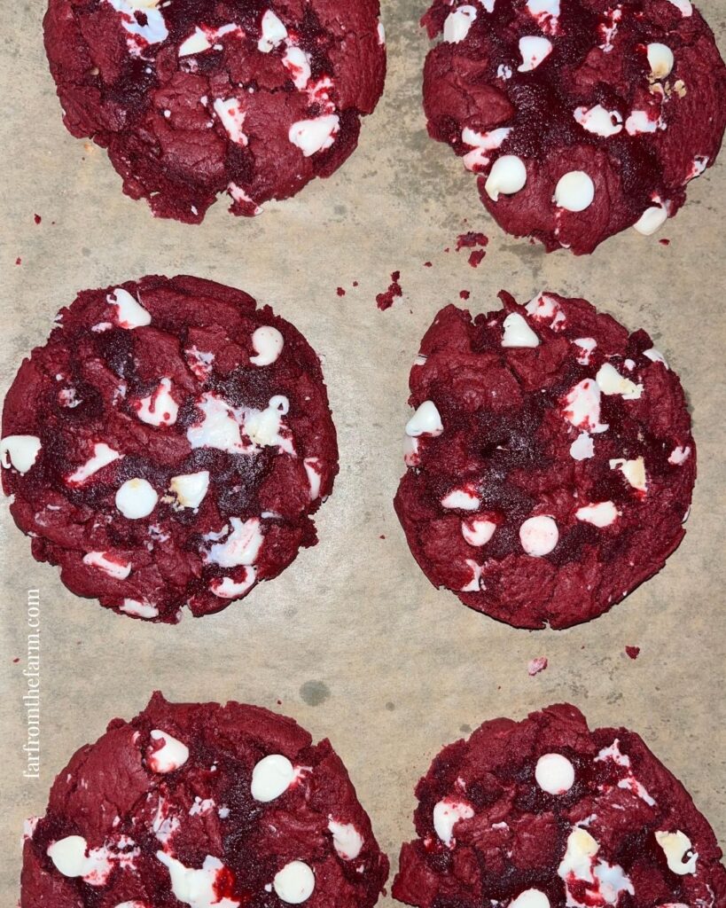 The Best Copycat Crumbl Red Velvet Cookie Recipe! (Using Box Cake Mix)