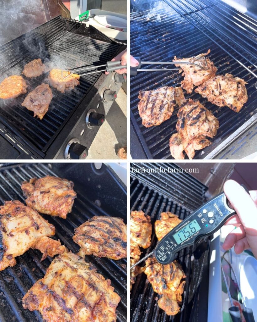 Easy Grilled Tandoori Chicken Thighs Recipe!