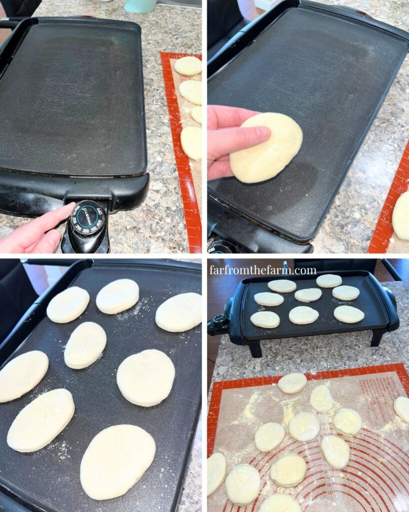 KitchenAid English Muffin Recipe - Cooked on an Electric Griddle!