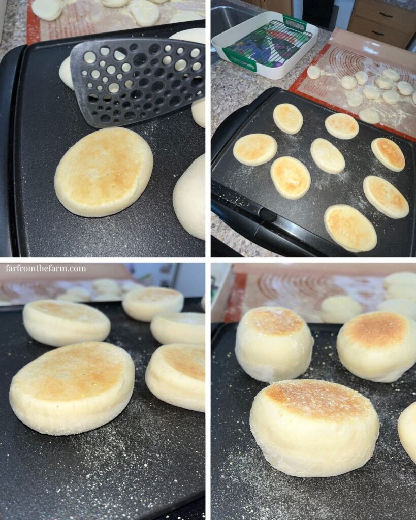 KitchenAid English Muffin Recipe - Cooked on an Electric Griddle!