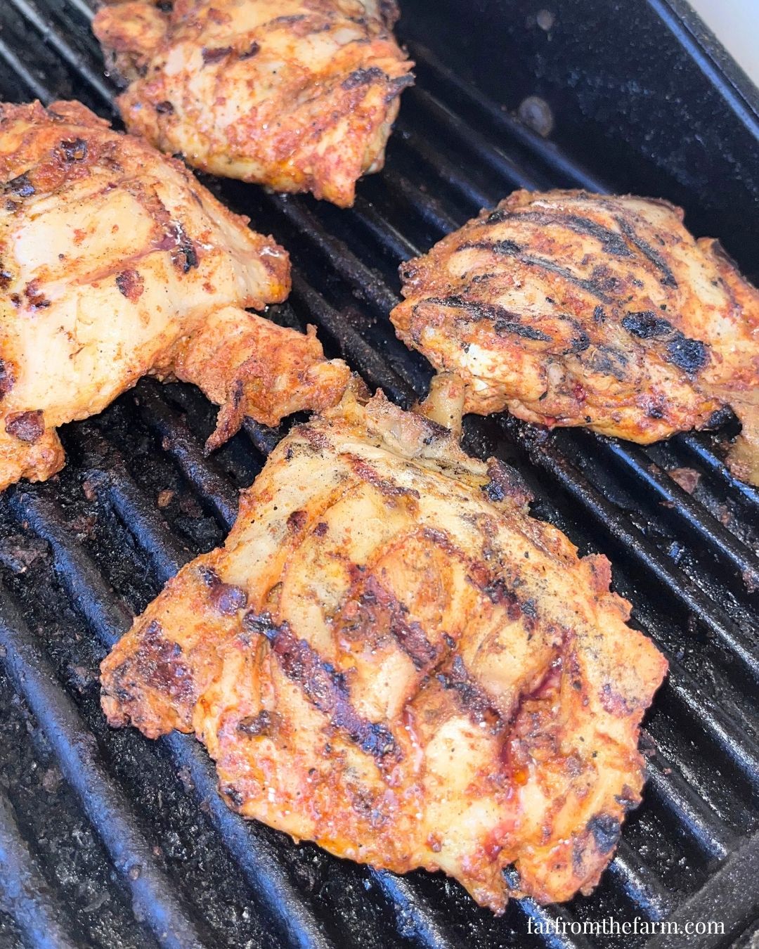 Easy Grilled Tandoori Chicken Thighs Recipe!
