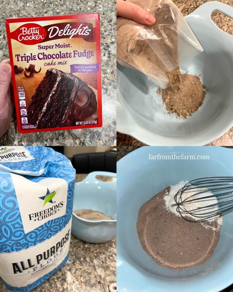 The Best Crumbl Copycat Chocolate Cookie Recipe Using Box Cake Mix!