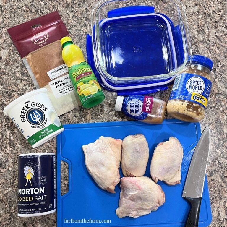 Easy Grilled Tandoori Chicken Thighs Recipe!