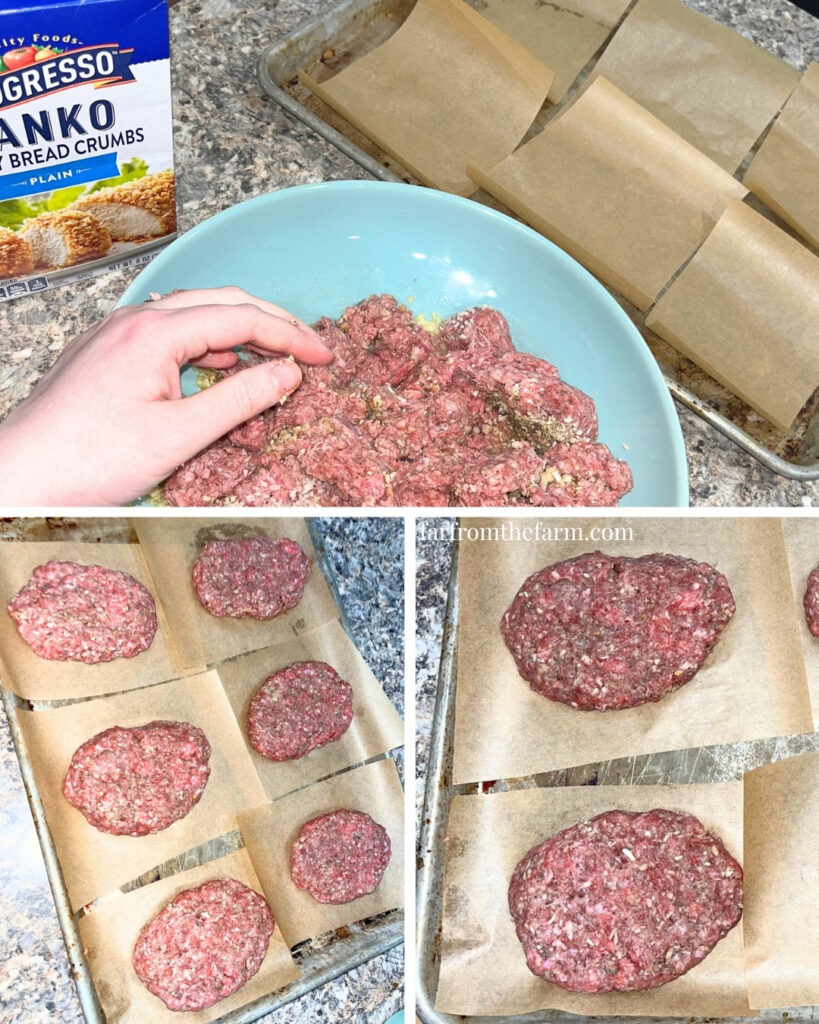 The Best Homemade Salisbury Steak Freezer Patties and Gravy Recipe! (Big Batch)