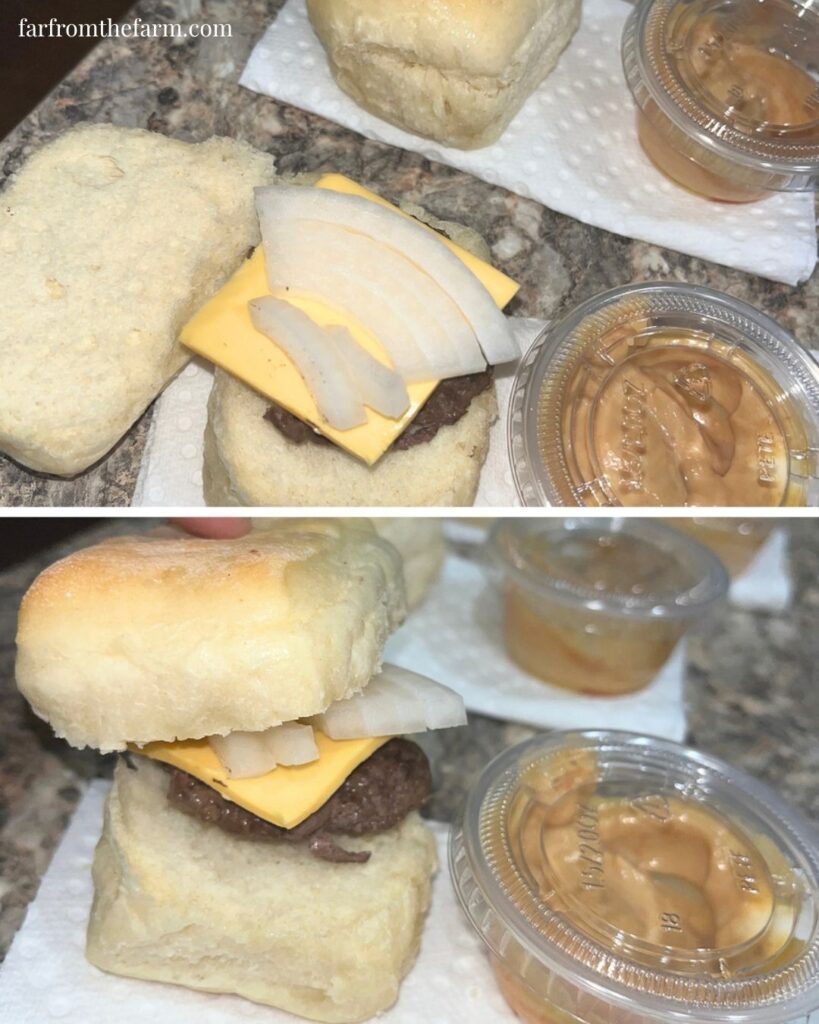 Easy Meal Prep Fridge Snack Cheeseburger Sliders Recipe!
