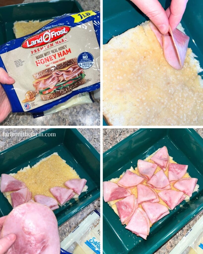 The Best Ham, Swiss Cheese and Tangy Mustard Hawaiian Roll Sliders Recipe!
