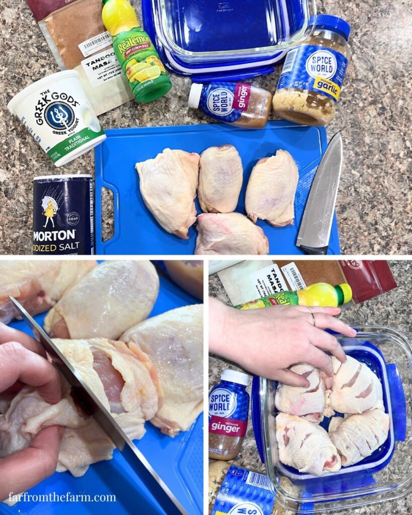 Easy Grilled Tandoori Chicken Thighs Recipe!