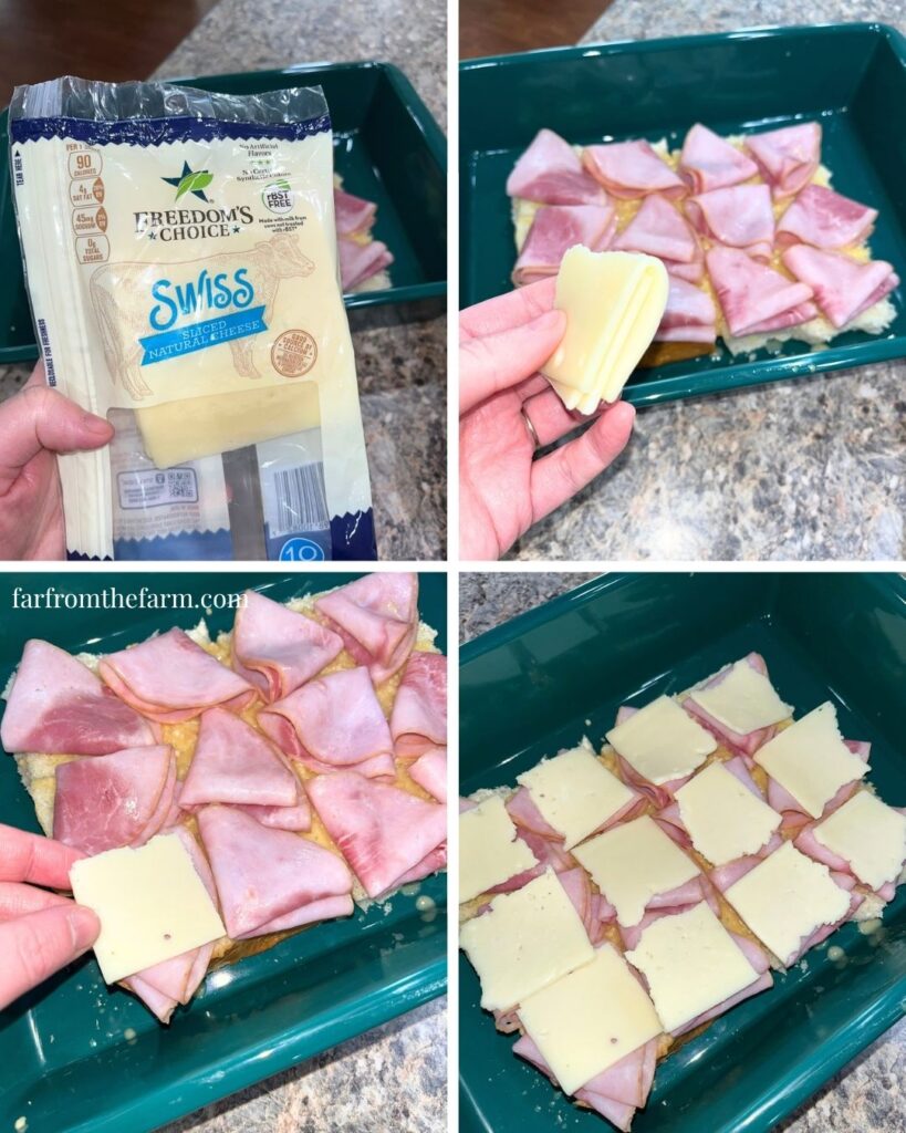 The Best Ham, Swiss Cheese and Tangy Mustard Hawaiian Roll Sliders Recipe!
