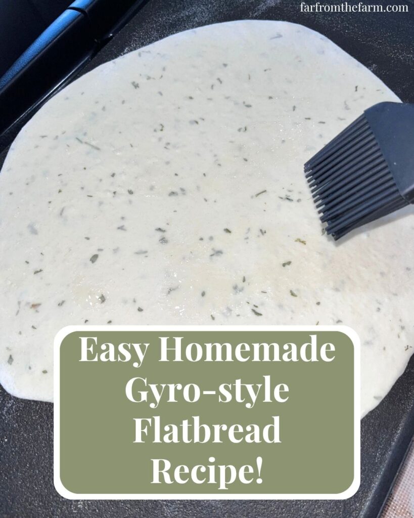 Easy Homemade Gyro Bread (Turkish Flatbread Recipe)