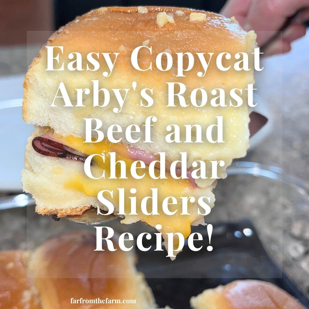 Easy Copycat Arby's Roast Beef and Cheddar Sliders Recipe!