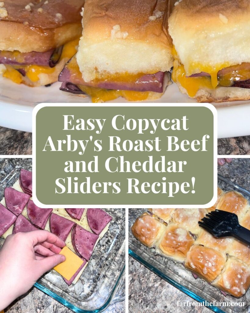Easy Copycat Arby's Roast Beef and Cheddar Sliders Recipe!
