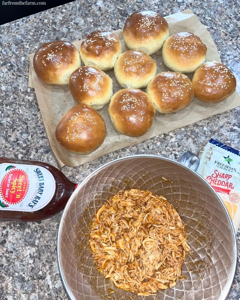 Soft Bread Machine Hamburger Buns Recipe with Potato Flakes!