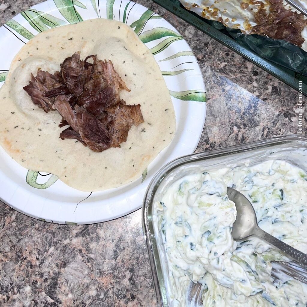 Easy Homemade Gyro Bread (Turkish Flatbread Recipe)