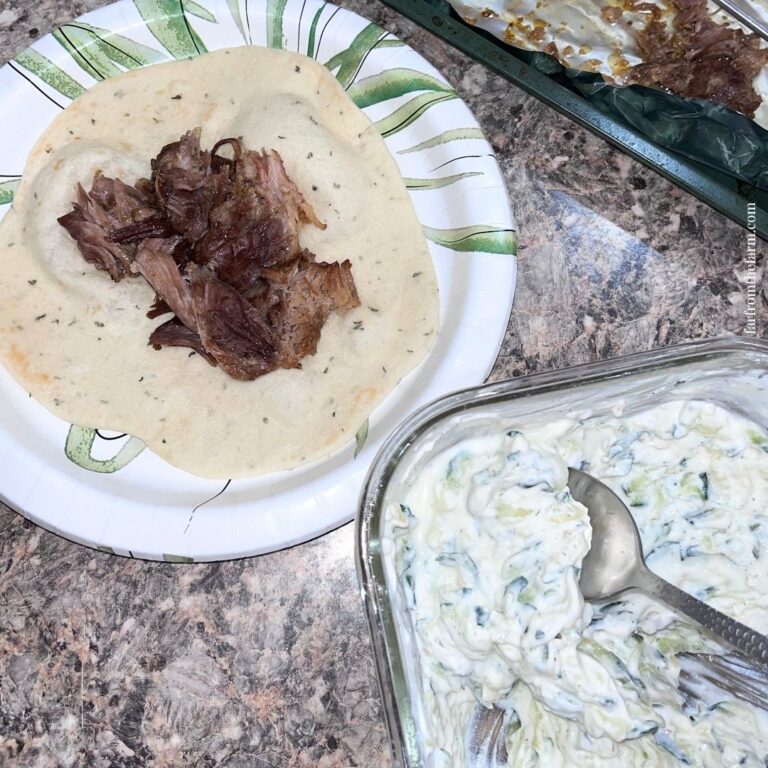 Easy Homemade Gyro Bread (Turkish Flatbread Recipe)