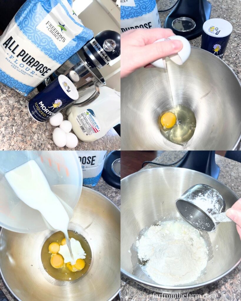 Easy Stand Mixer Homemade Egg Noodles (With Milk!)