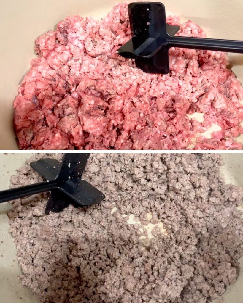 Easy One-Pot Ground Beef Taco Hash Casserole Recipe!
