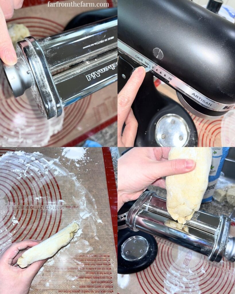 Easy Stand Mixer Homemade Egg Noodles (With Milk!)