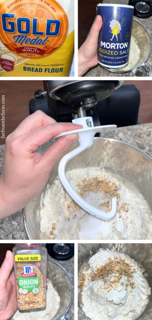 Easy Big Batch Onion Bagels Recipe Made With a Stand Mixer!