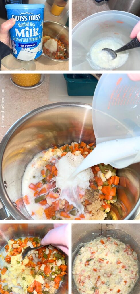 Easy Pantry Chicken Pot Pie Tater Tot Casserole Recipe!