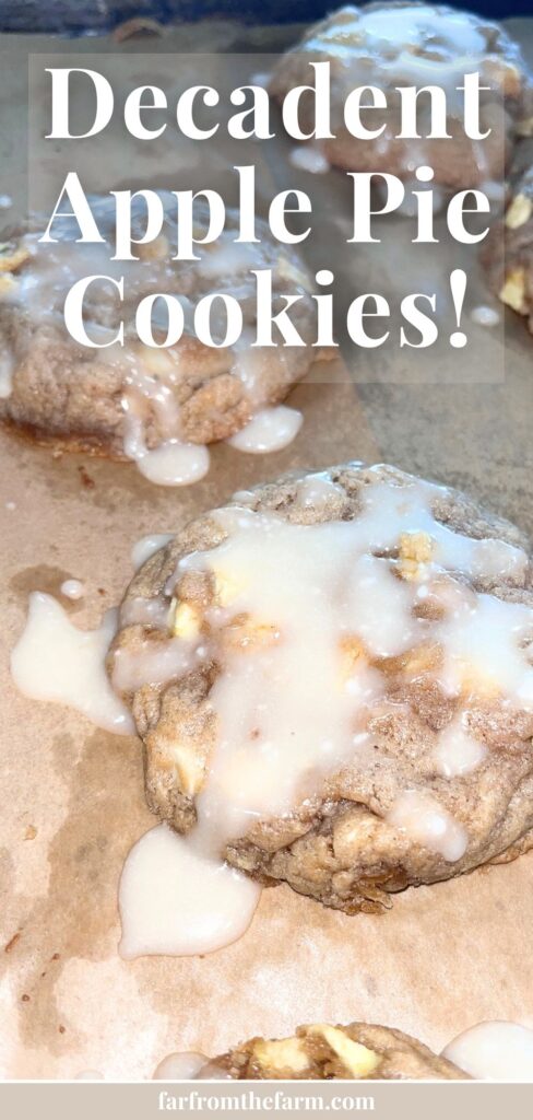 The Best Apple Pie Cookies with White Chocolate Chips Recipe!