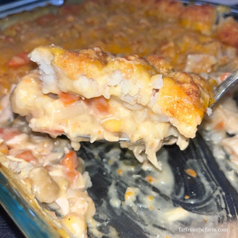 Easy Pantry Chicken Pot Pie Tater Tot Casserole Recipe!