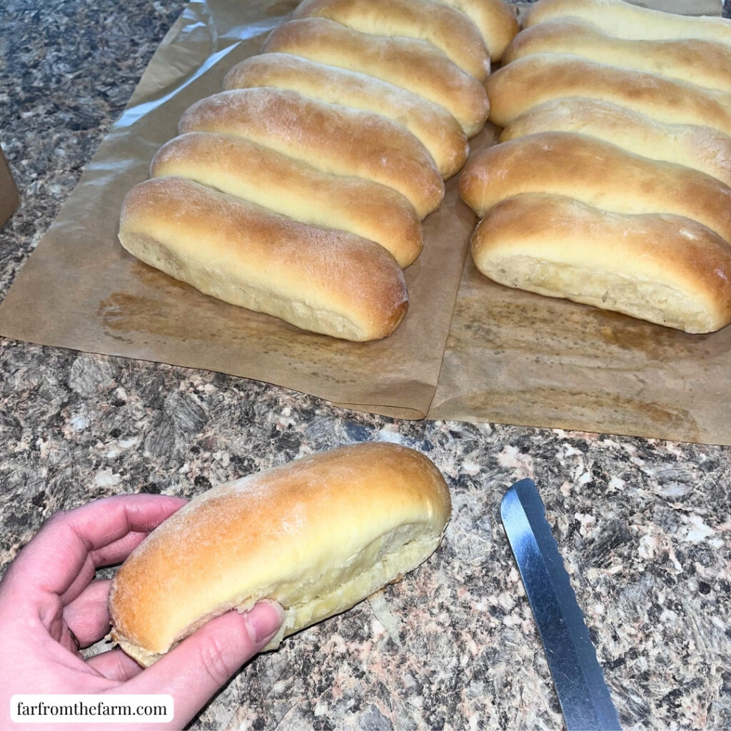 Easy Bread Machine Brioche Hot Dog Buns You Can Freeze!
